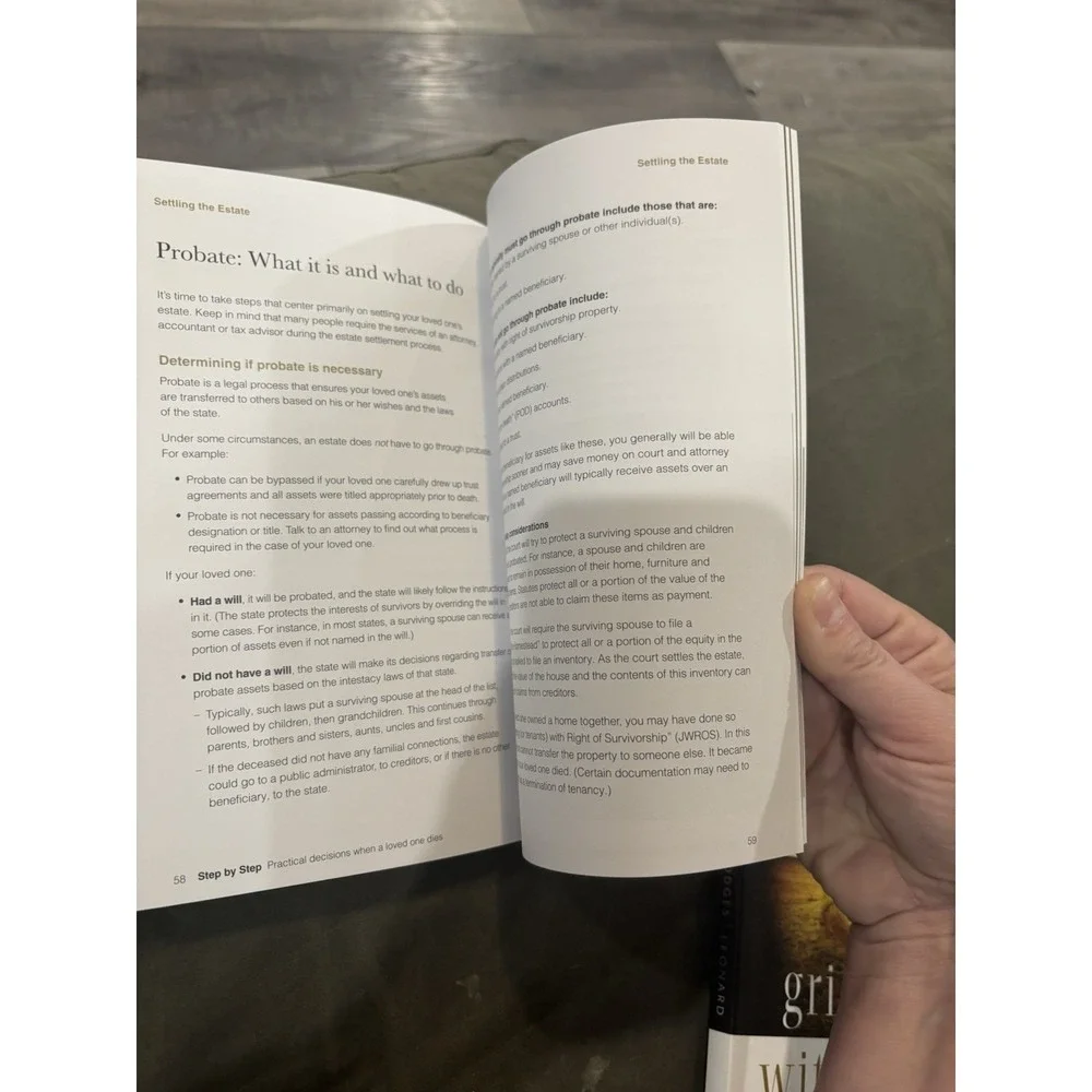 Step by Step:Your Guide to Making Practical Decisions When a Loved One Dies